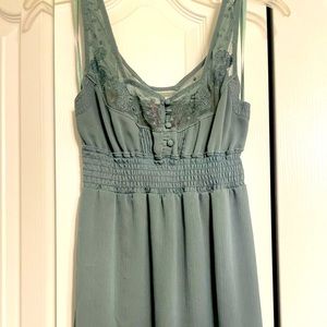 Soft and serene green blouse